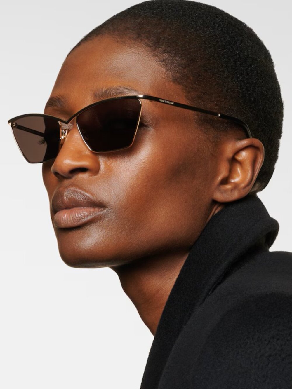 NEW SAINT LAURENT SUNGLASSES, SL637 001 BLACK WOMEN EYEWEAR SL 637 001